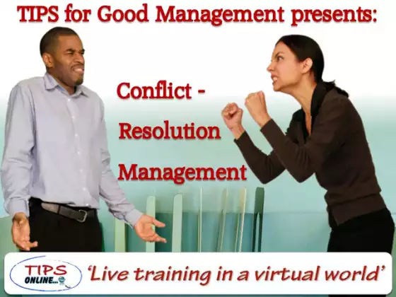 Conflict - Resolution Management - Part 1 of 2