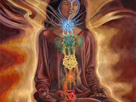 Chakra Healing - Star Chakra ~ Crown, 3rd Eye, Throat and Heart Chakras