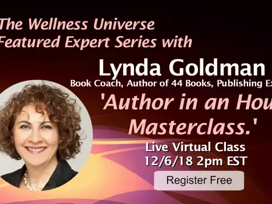 Author in an Hour Masterclass w/WU Expert Lynda Goldman Book Coach