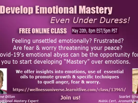 Develop Emotional Mastery Even Under Duress!