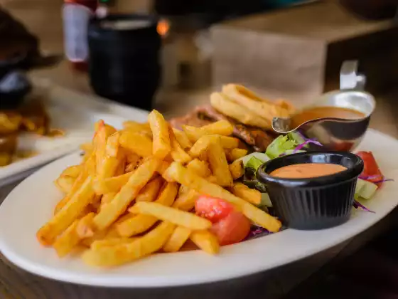 French Fries and a Dippy (Feature 2 Different Dips)