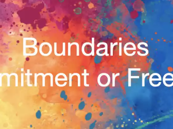 Discovering You Series- Boundaries: Confinement or Freedom Part 1 & Part 2