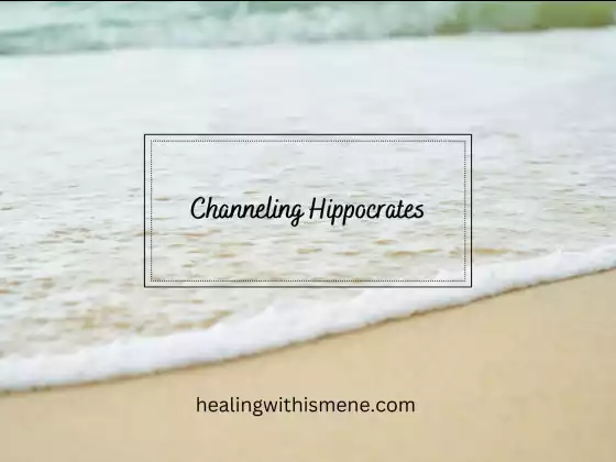 Channeling Hippocrates - Το σώμα μας, η τροφή μας, η ζωή μας
