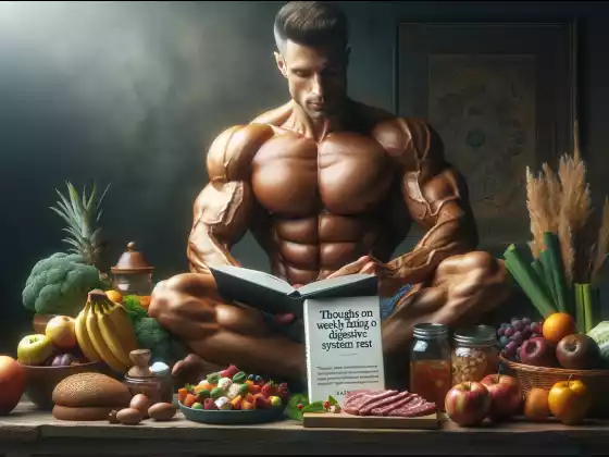 关于每周禁食以促进消化系统休息的想法