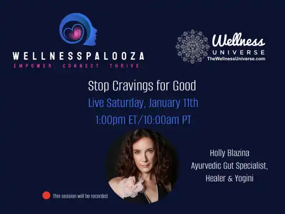 Wellnesspalooza 2025 Stop Cravings for Good with Holly Blazina