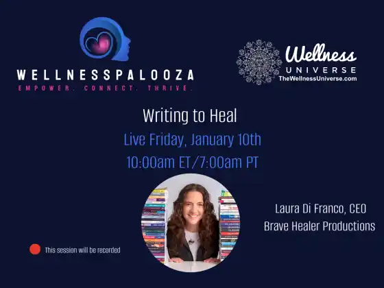 Wellnesspalooza 2025 Menulis untuk Menyembuhkan dengan Laura Di Franco
